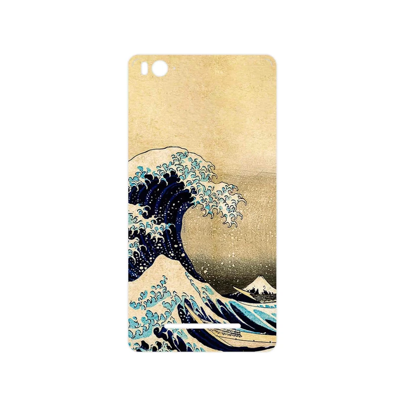 برچسب پوششی ماهوت مدل The Great Wave off Kanagawa of Hokusai مناسب برای گوشی موبایل شیائومی Mi 4i