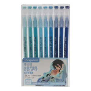 روان نویس لنگو مدل بلو استایل بسته 9 عددی  