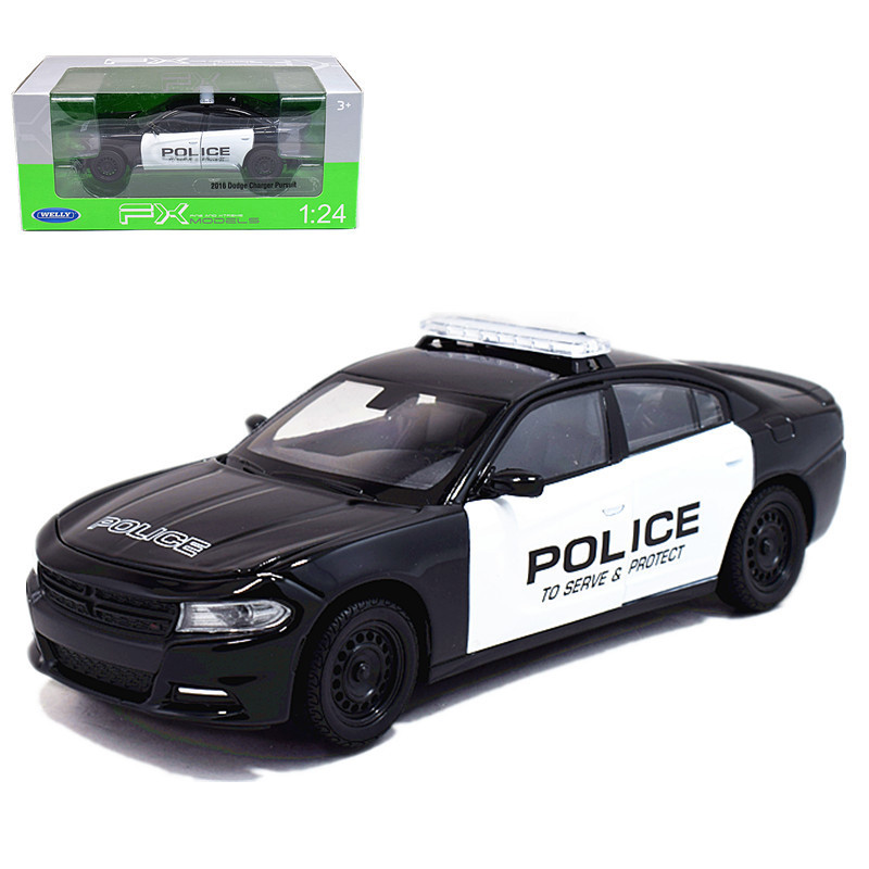 ماکت ماشین ولی مدل  Dodge Charger R/T 2016 Police