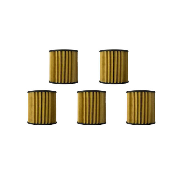 فیلتر روغن خودرو سیلاس مدل SFO-EL-9002 مناسب برای پژو 206 و پژو 207 بسته 5 عددی
