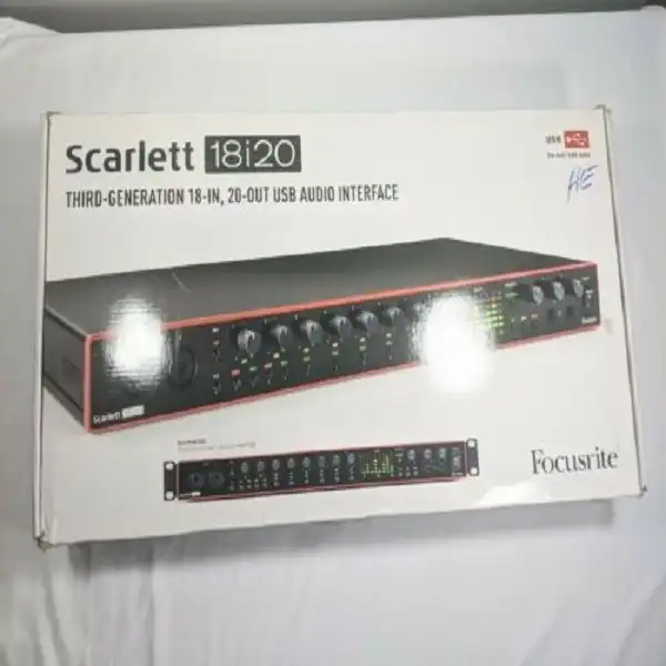 کارت صدا فوکوس رایت مدل Scarlett 18i20 3rd Gen