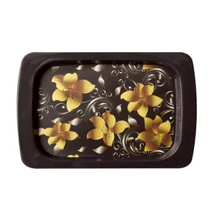 سینی مهروز مدل E-2004-70 طرح گل