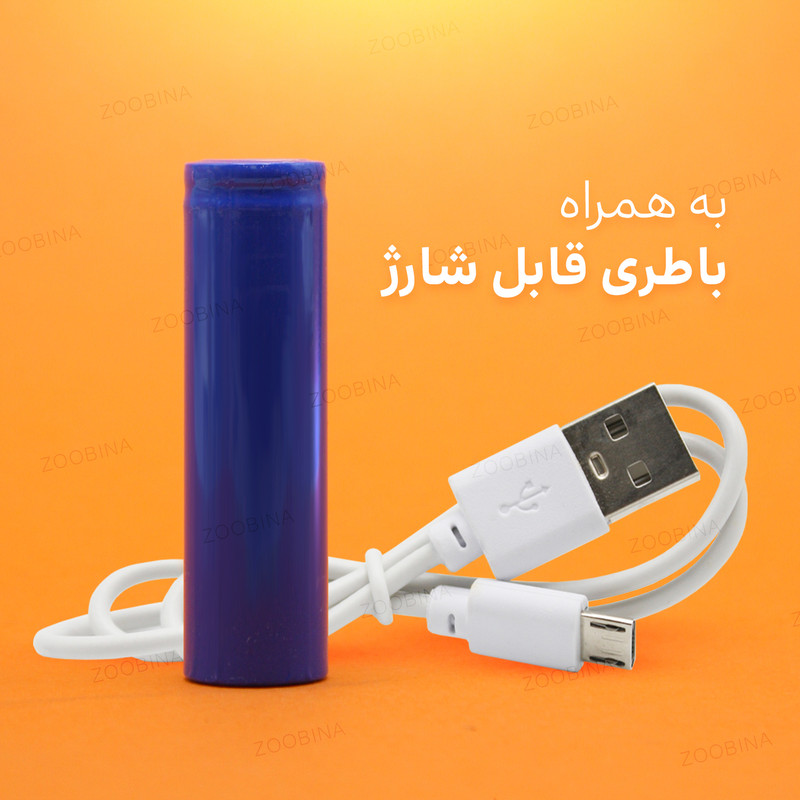 پنکه شارژی مینی فن مدل Snow