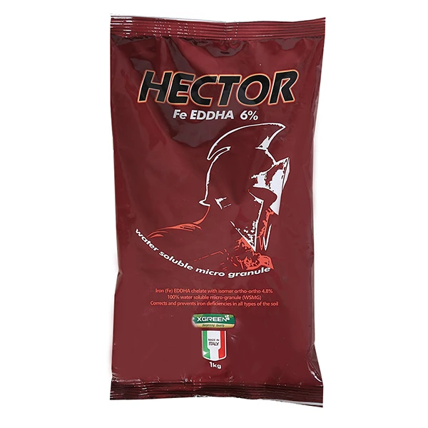 کود کلات آهن 6 درصد ایکس گرین مدل Hector وزن 1 کیلوگرم