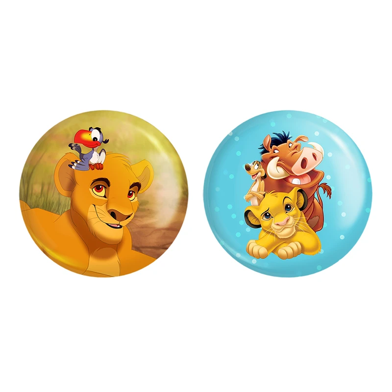 مگنت خندالو طرح شیرشاه Lion King کد 1070510698 مجموعه 2 عددی