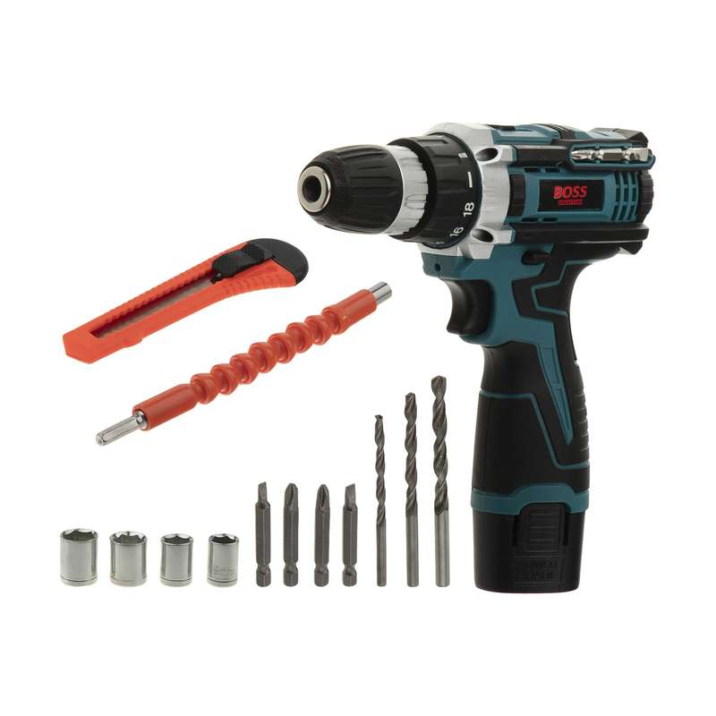 مجموعه 23 عددی دریل پیچ گوشتی باس کدB-S123SLS0226