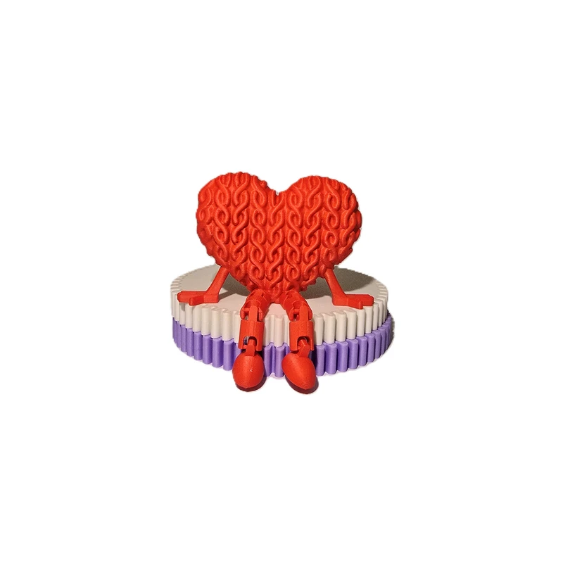 دکوری مدل قلب بافتدار flexi کد6001