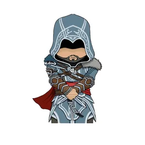 استیکر لپ تاپ و موبایل مدل بازی طرح اساسین کرید Assassin's Creed کد 3321