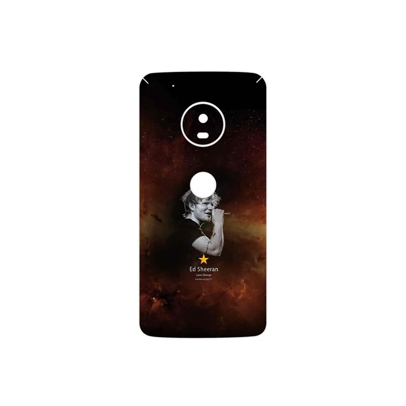برچسب پوششی ماهوت مدل Ed Sheeran مناسب برای گوشی موبایل موتورولا Moto G5 Plus