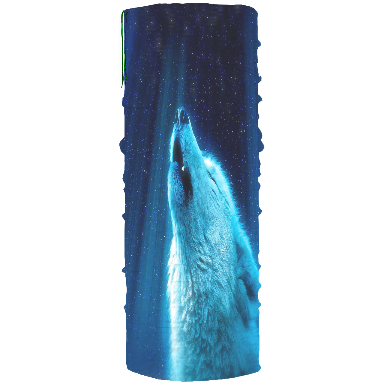 دستمال سر و گردن مدل گرگ کد M100