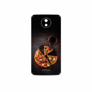 MAHOOT Pizza Cover Sticker for Motorola Moto C Plus