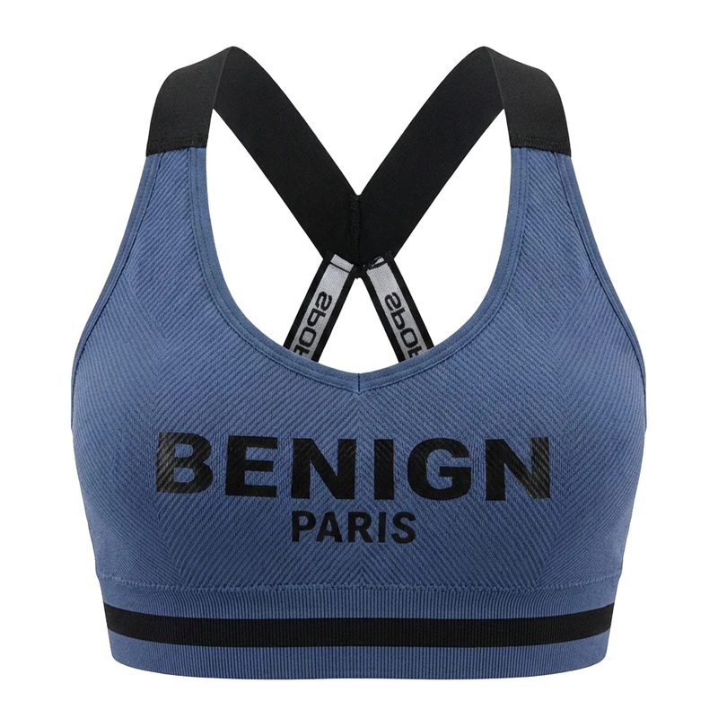 نیم‌تنه ورزشی زنانه مدل اسپرت پشت ضربدری کد Benign-003