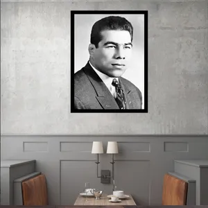 تابلو بکلیت طرح مشاهیر جهان پهلوان تختی مدل قاب شاسی B-S9838