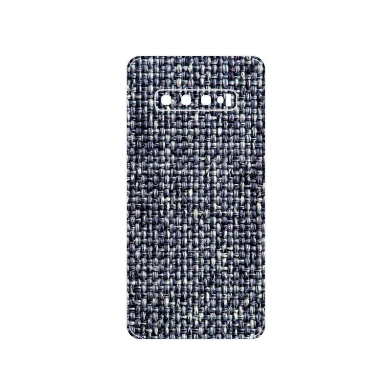 برچسب پوششی ماهوت مدل Fabric Texture 6 مناسب برای گوشی موبایل سامسونگ Galaxy S10 Plus