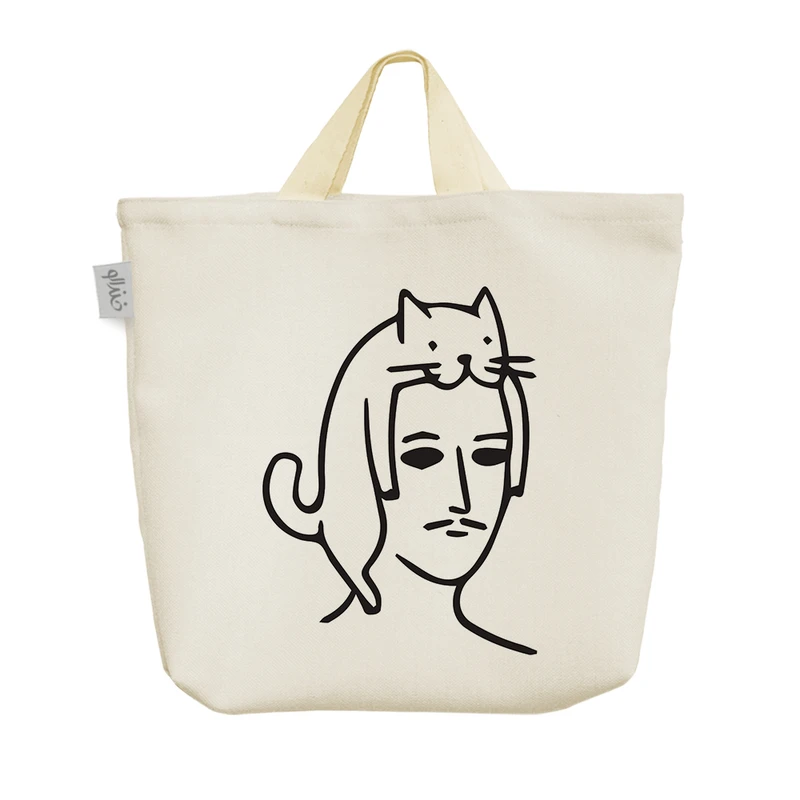 ساک خرید خندالو مدل کلاه گربه ای کد 7640