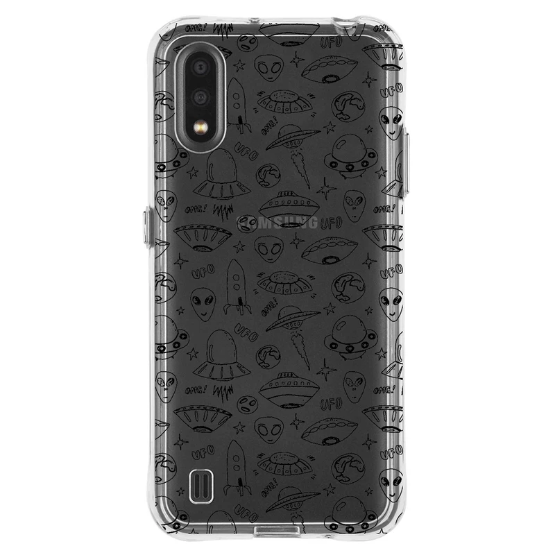 کاور مگافون طرح یوفو مدل C46-B مناسب برای گوشی موبایل سامسونگ Galaxy A01