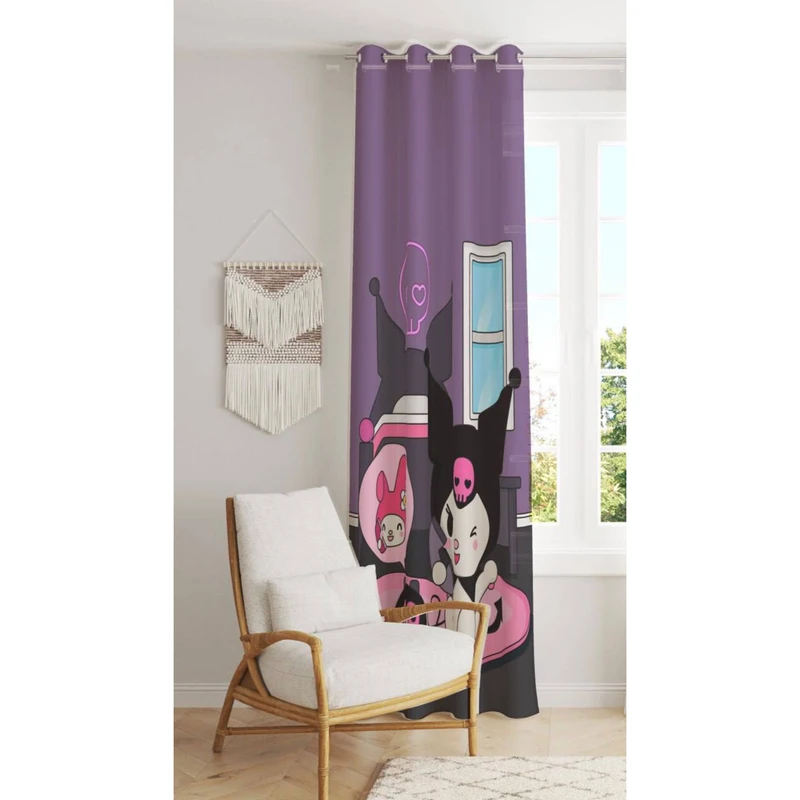 پرده مدل کرومی کد 402 سایز 140×280 سانتی متر