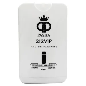 عطر جیبی مردانه پاشا مدل VIP 212 حجم 45 میلی لیتر
