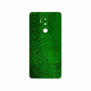 MAHOOT Green-Holographic Cover Sticker for LG G7 PLUS THINQ