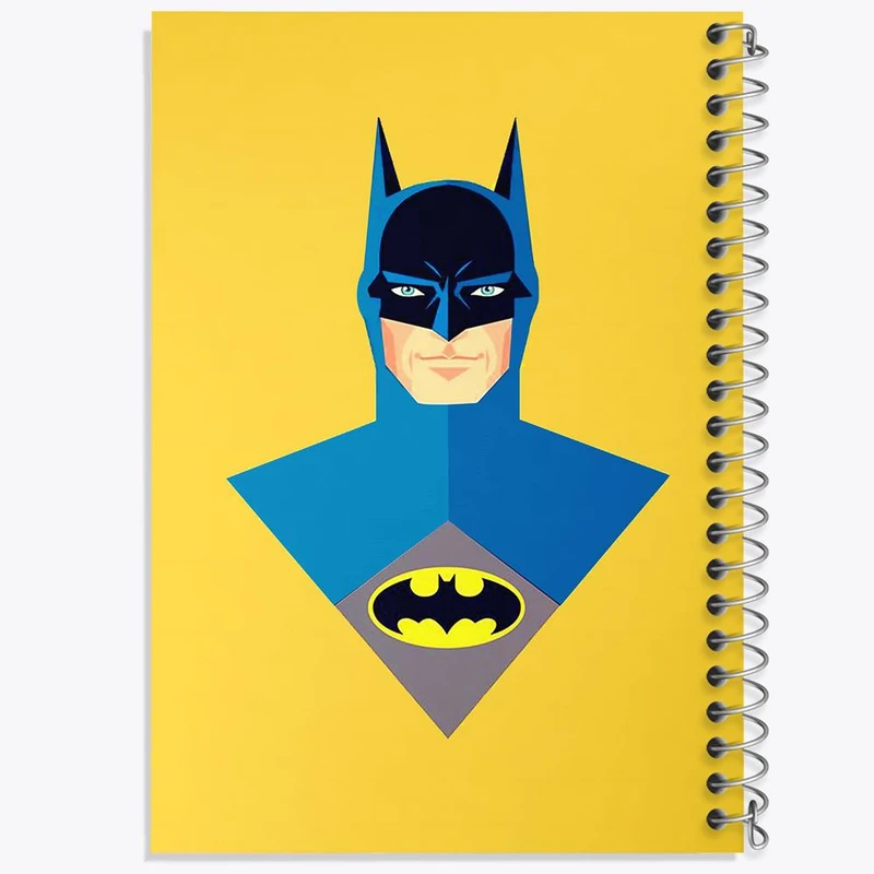 دفتر نقاشی 50 برگ خندالو مدل بتمن Batman کد 10266