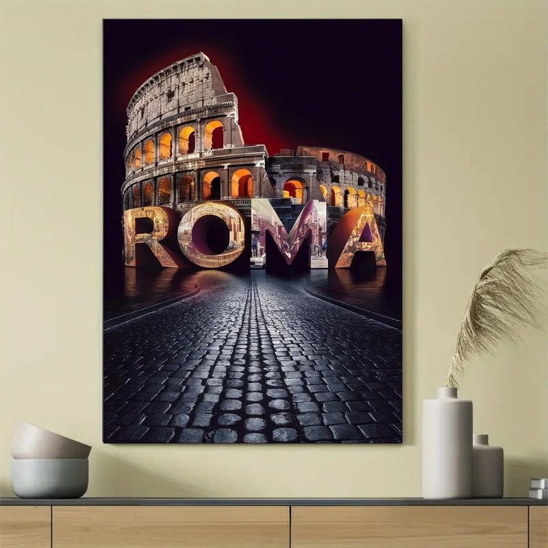 تابلو شاسی مدل شهر روم ایتالیا