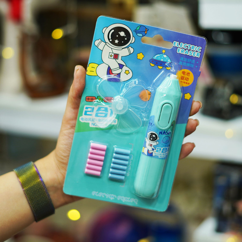 پاک کن برقی مدل فضانورد همراه پاک کن یدک کد 03