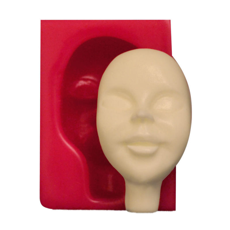 سیلیکون قالب گیری به گز مدل چهره و صورت سه بعدی