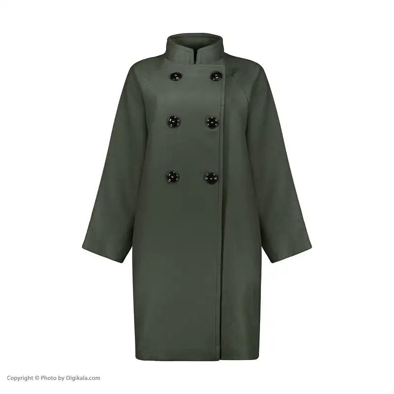پالتو زنانه هومنیتی مدل WYWCOWOTARA-PEAGRN