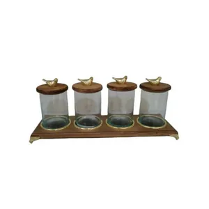 ست جاادویه 4 پارچه طرح  رولتی