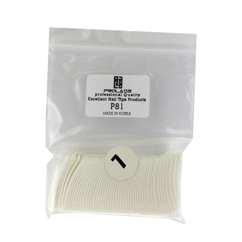 تیپ کاشت ناخن پرولایز شماره p81 - 7 بسته 50 عددی تیپ کاشت ناخن پرولایز شماره p81 - 7 بسته 50 عددی