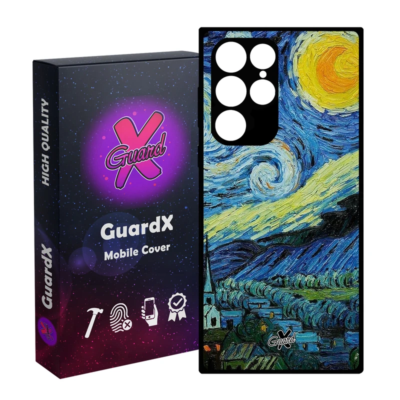 کاور گارد ایکس طرح Art مدل Glass10266 مناسب برای گوشی موبایل سامسونگ Galaxy S23 Ultra