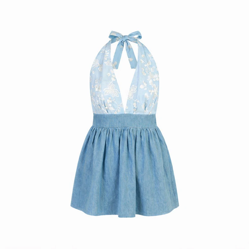 پیراهن یقه باز زنانه مدل جاذبه