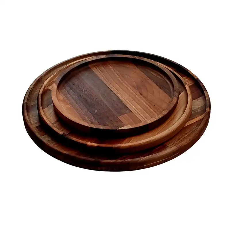 سینی چوبی مدل G300 مجموعه 3 عددی