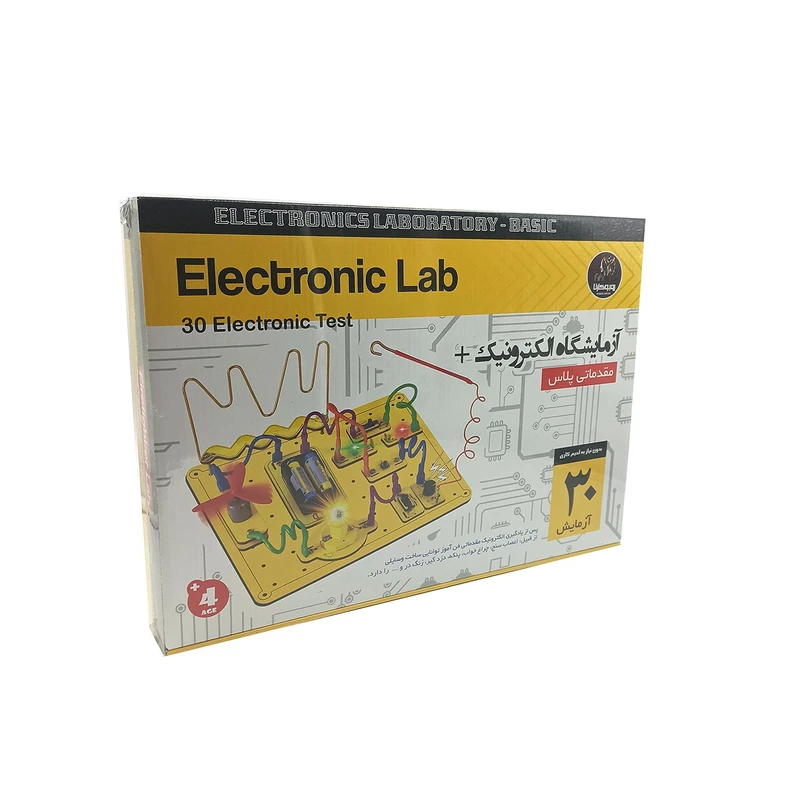 کیت آموزشی مدل آزمایشگاه الکترونیک مقدماتی پلاس روبوکارنا