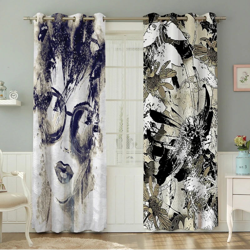 پرده نیروانا مدل مخمل کد 4377 سایز 140×280 سانتی متر