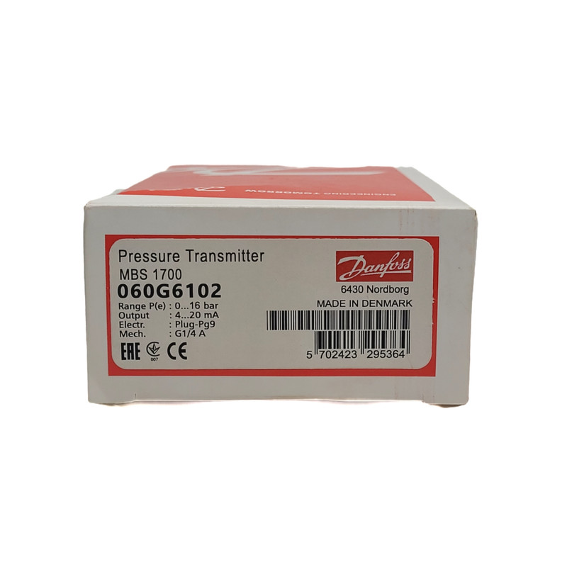 ترانسمیتر فشار دانفوس مدل 16 بار MBS 1700