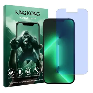 King Kong Tough model anti-blue ray screen protector suitable for Apple iPhone 13 Pro Max mobile phone