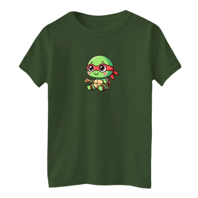 تی شرت آستین کوتاه بچگانه مدل لاک پشت نینجا کد02