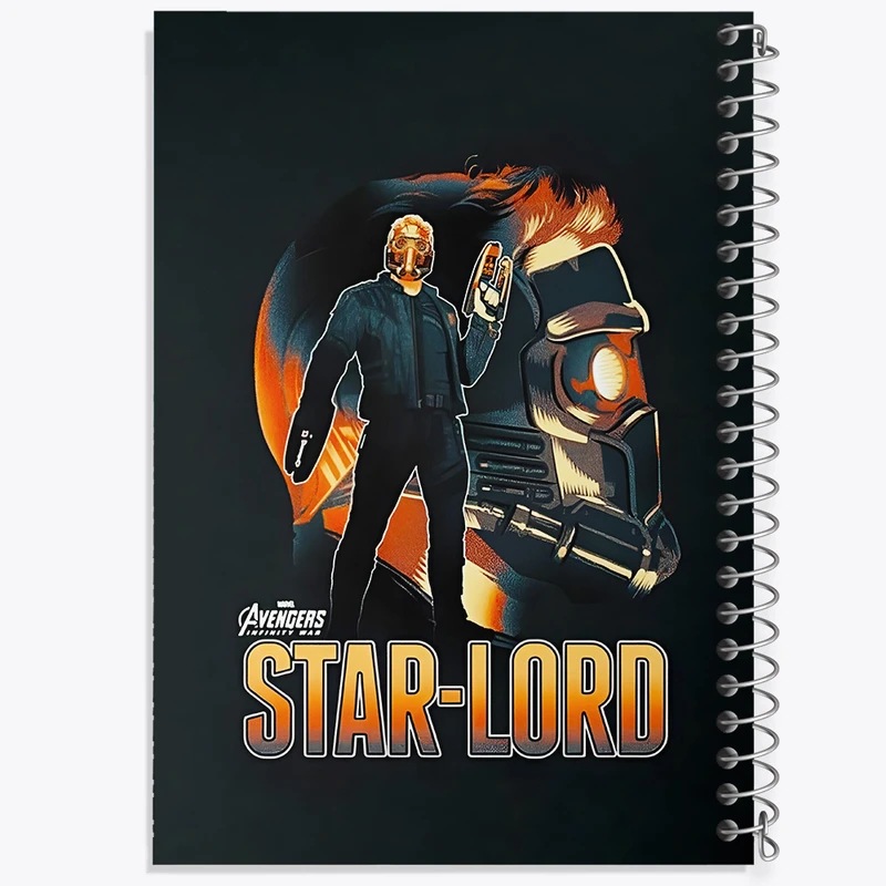 دفتر مشق 100 برگ خندالو طرح استار لرد مارول (Marvel) کد N5716