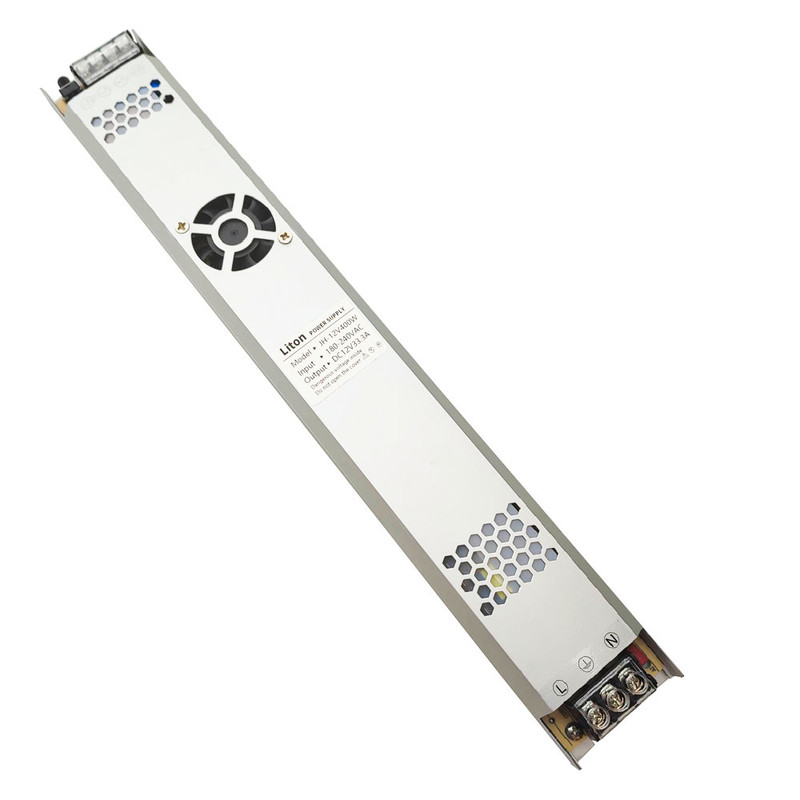 ترانس اسلیم 12 ولت 33.3 آمپر لیتون مدل JH-12v 400W