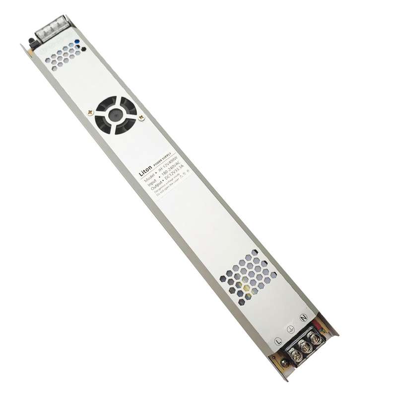منبع تغذیه 12 ولت 33.3 آمپر لیتون مدل JH-12v 400W اسلیم منبع تغذیه 12 ولت 33.3 آمپر لیتون مدل JH-12v 400W اسلیم