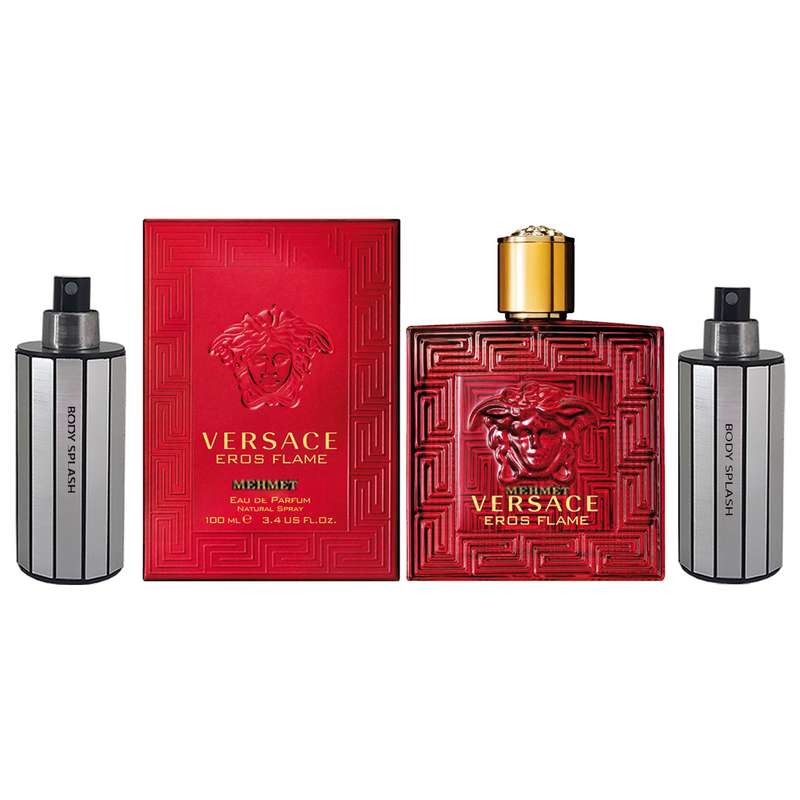 ست ادو پرفیوم مردانه مهمت مدل Versace Eros Flame حجم 100 میلی لیتر