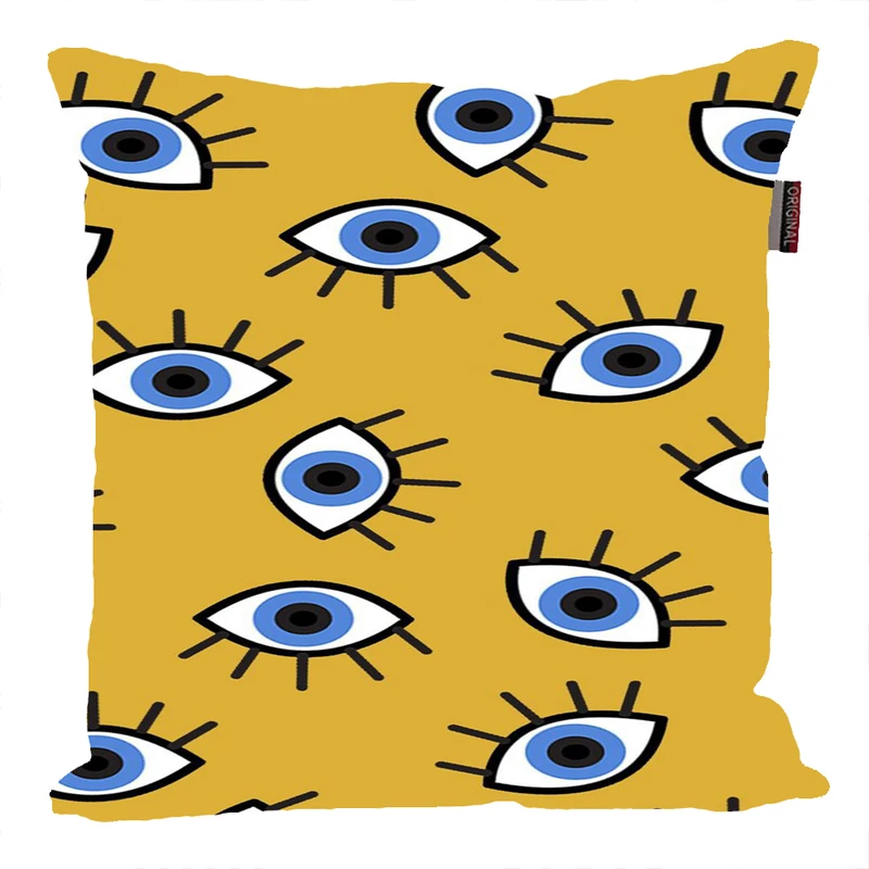 کوسن ناریکو مدل فانتزی طرح چشم نظر کد 05681