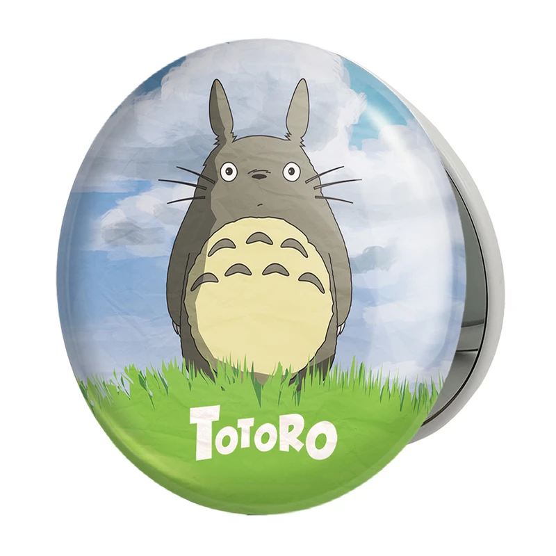 آینه جیبی خندالو طرح انیمه توتورو Totoro مدل تاشو کد 4541 
