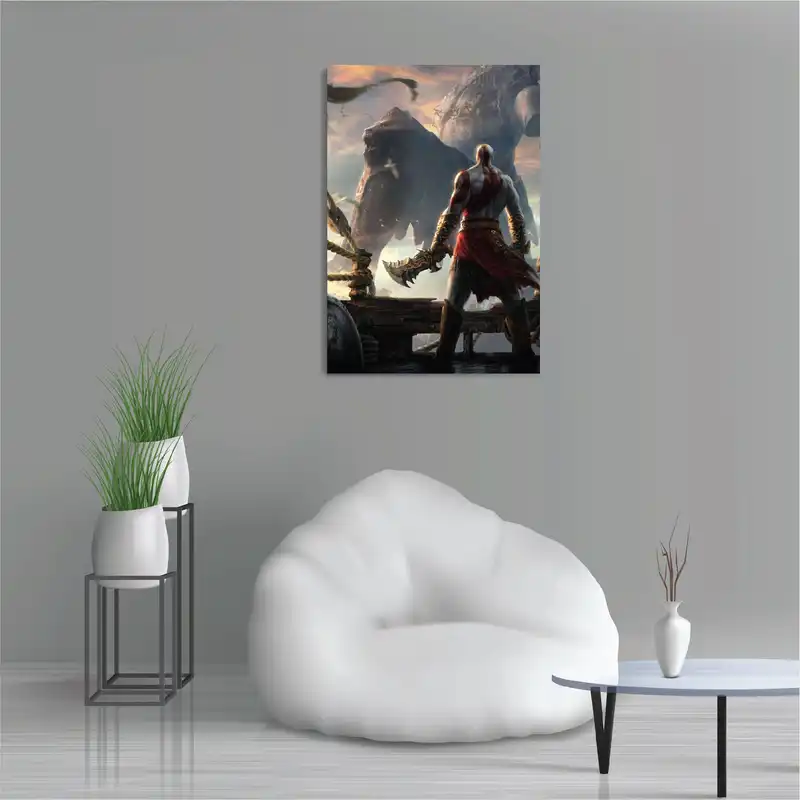 پوستر طرح گیمینگ گاد آف وار مدل M0329