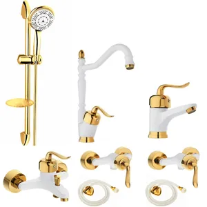 ست شیرآلات ادرینا مدل روکو مجموعه 8 عددی