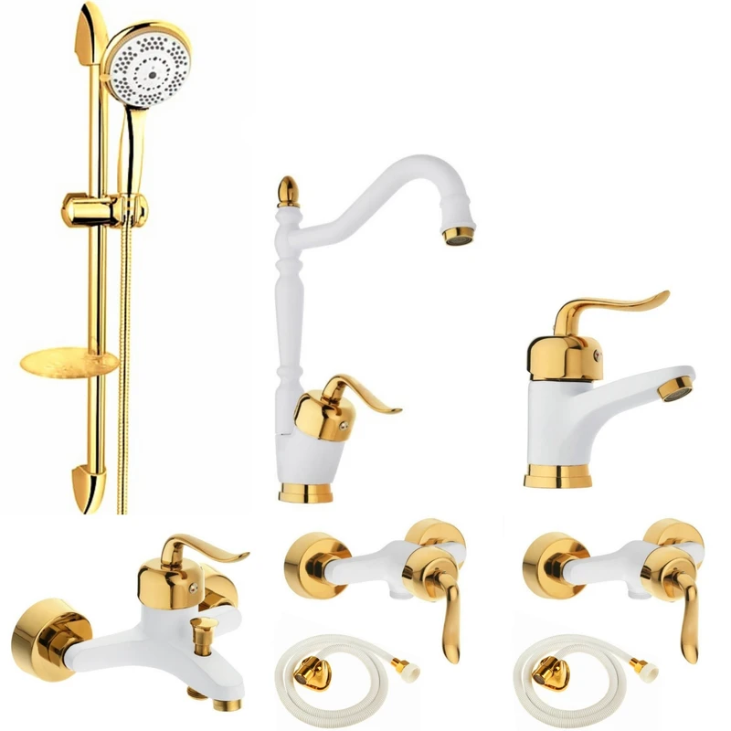 ست شیرآلات ادرینا مدل روکو مجموعه 8 عددی