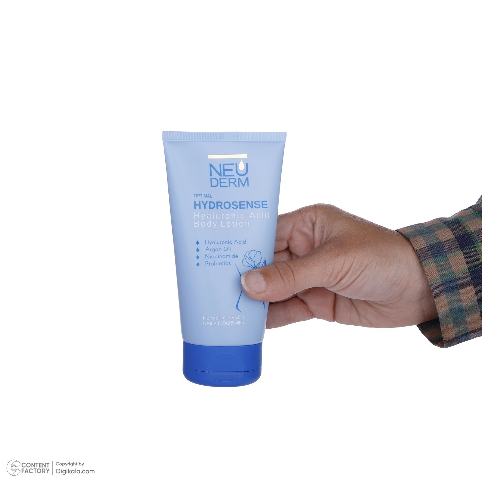 لوسیون بدن نئودرم مدل Hyaluronic Acid مناسب انواع پوست حجم 150میلی لیتر -  - 4