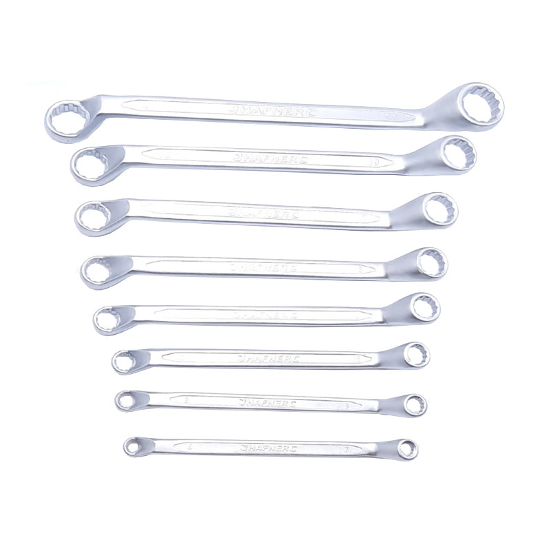 آچار دو سر رینگ هافنر مدل chrom vanadium 6-32 مجموعه 8 عددی