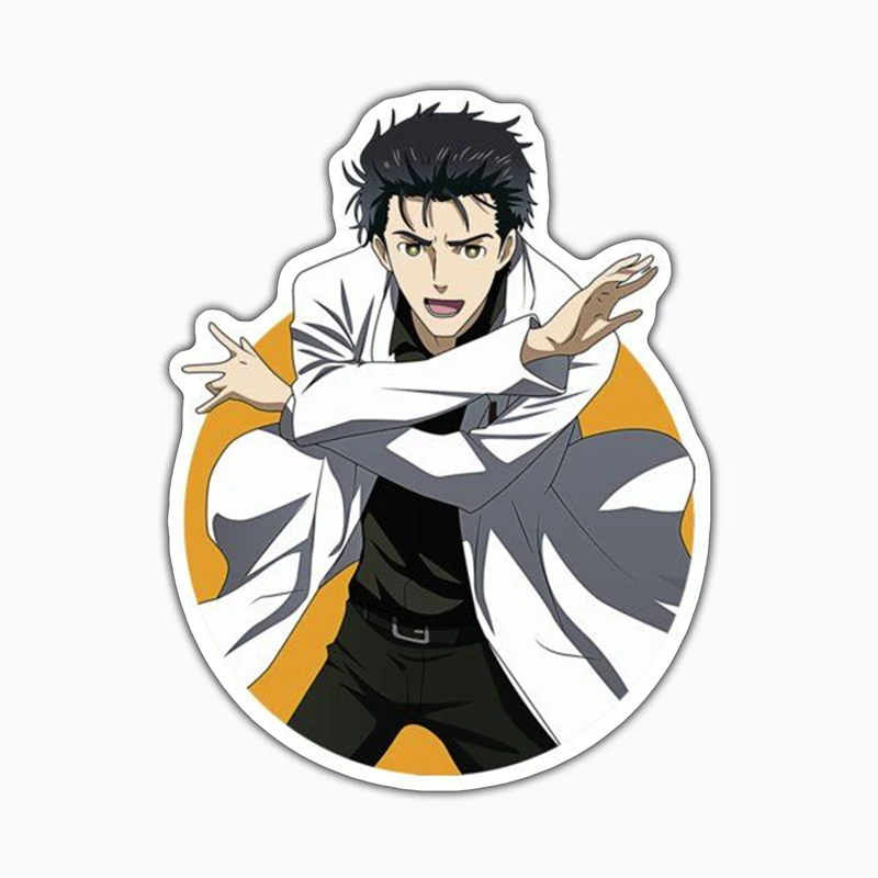 استیکر لپ تاپ و موبایل بووم طرح انیمه Steins Gate کد PS169